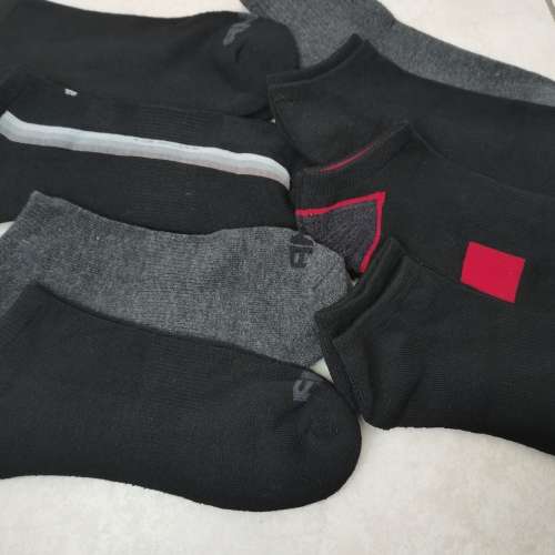 8 PAIRS MENS CUSHIONED ANKLE SOCKS