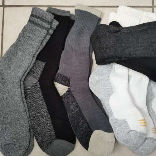 8 PAIRS OF MENS THICK COTTON WINTER SOCKS