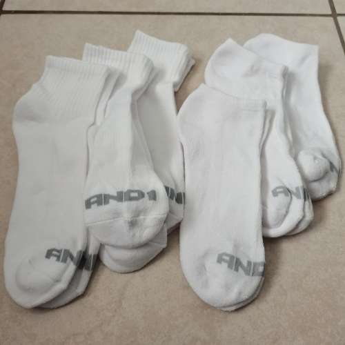 6 PAIRS MENS CUSHIONED ANKLE SOCKS - WHITE