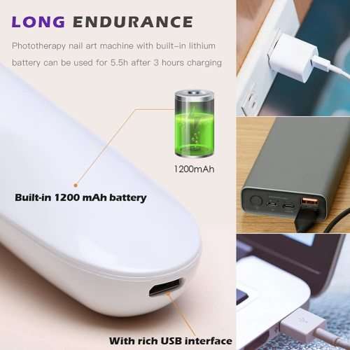 18W UV LED Portable Nail Lamp