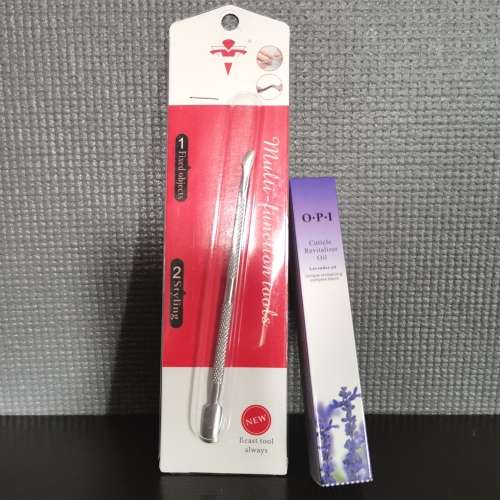 NAIL CUTICLE CARE COMBO - OIL AND PUSHER