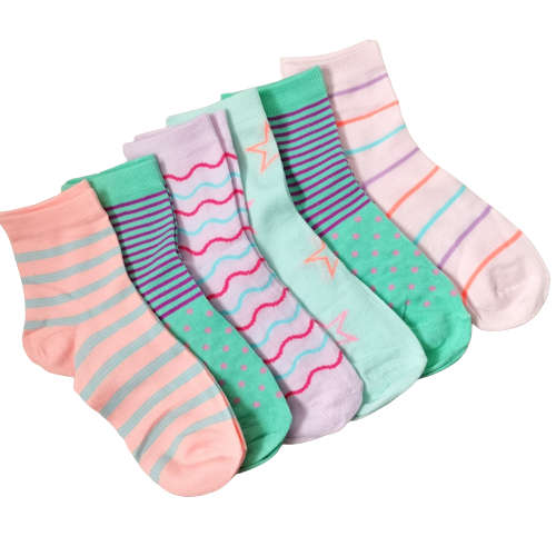 6 Pairs of Ladies Ankle Socks