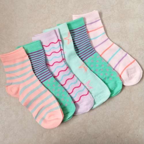6 Pairs of Ladies Ankle Socks
