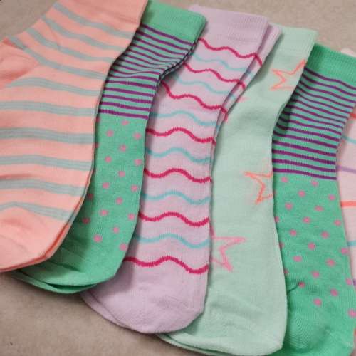 6 Pairs of Ladies Ankle Socks