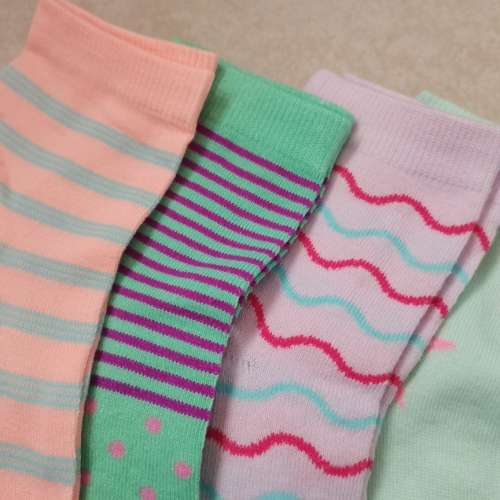 6 Pairs of Ladies Ankle Socks