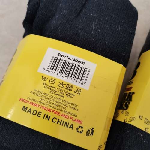 6 Pairs of Heavy Duty Work Socks