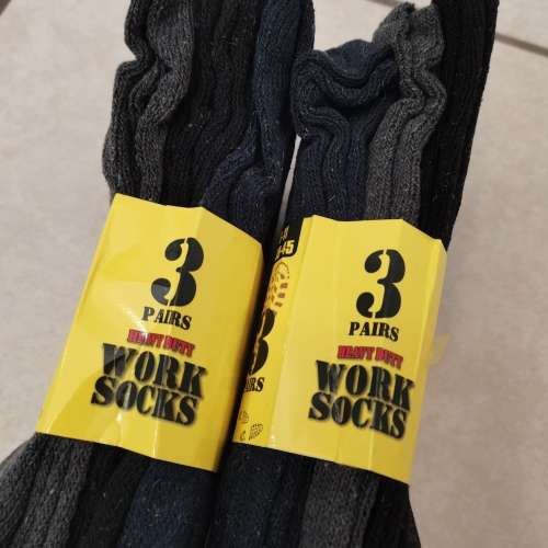 6 Pairs of Heavy Duty Work Socks