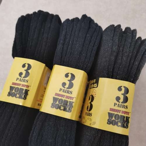 6 Pairs of Heavy Duty Work Socks