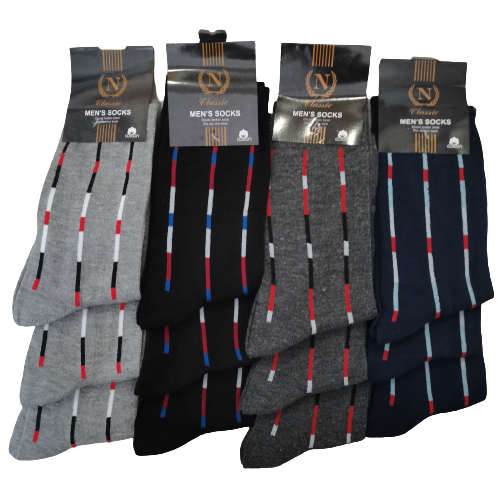 12 PAIRS of Mens Dress Socks