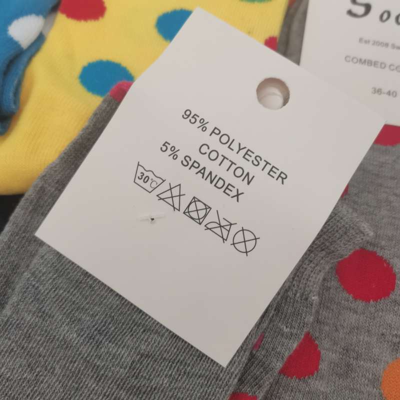 12 PAIRS of Colorful Socks