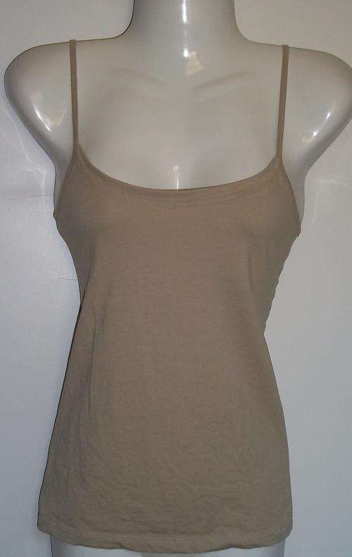 Beige Strappy Top by MNG BASICS - size Small