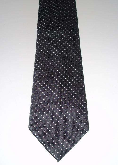 Grey Tie by CAFE COTTON (100% Silk)