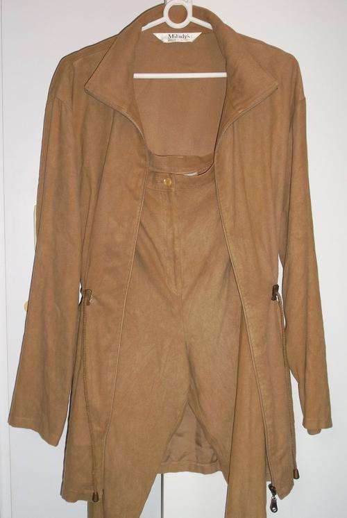 Camel Coloured Ladies Casual Suit by MILADY'S - Size 40