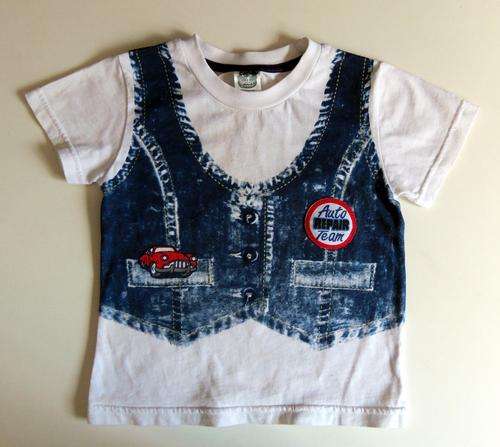 White 'Auto Repair' T-shirt by THE BABY COMPANY - Age 18/24 Months