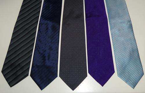 Bulk Lot of 5 x Designer Ties  ** Never used **