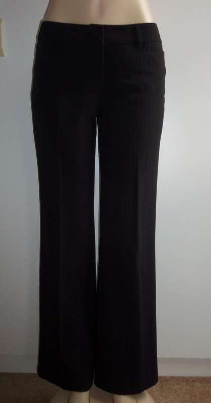 Black BootLeg Long Pants by KELSO (Sold at EDGARS) - Size 10  ** BRAND NEW **