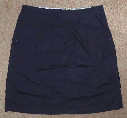 Black Cargo-Style Casual Skirt by RENE TAYLOR (MILADYS) - Size 16/40 ** BRAND NEW **