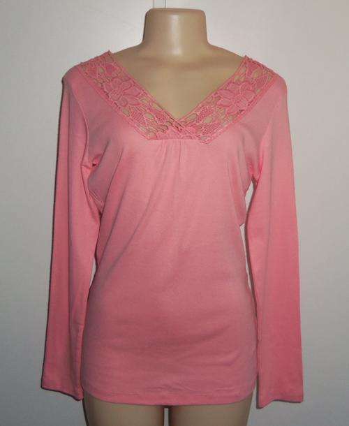 Salmon Pink Long Sleeved Top  - Size 8 *** BRAND NEW ***
