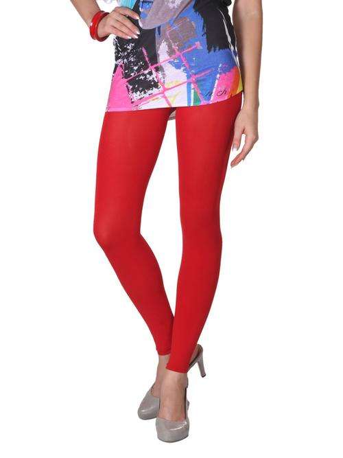Ladies THERMO LEGGINGS (Footless) in RED ** BRAND NEW ** 2 Available **