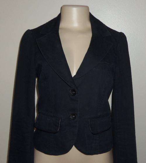 Black Denim Blazer Jacket by ONLY JEANS - Size SMALL ** BRAND NEW ** GREAT QUALITY **