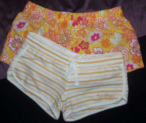 2 x Pairs of Ladies Sleep Shorts by DAVIN SCOT & HERITAGE - Size SMALL ** BRAND NEW **