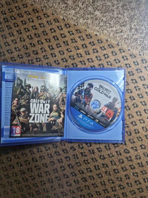 Call of Duty Black Ops Cold War(PS4) Upgrade available to PS5 Version. Very Good Condition.