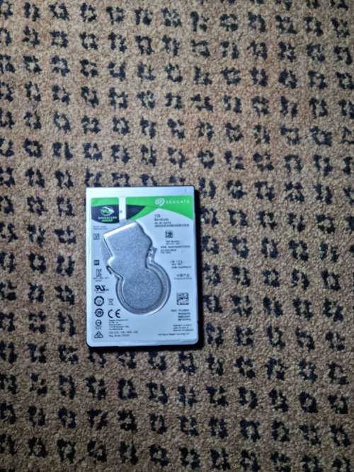 1TB Seagate BarraCuda 2.5" Hard drive.