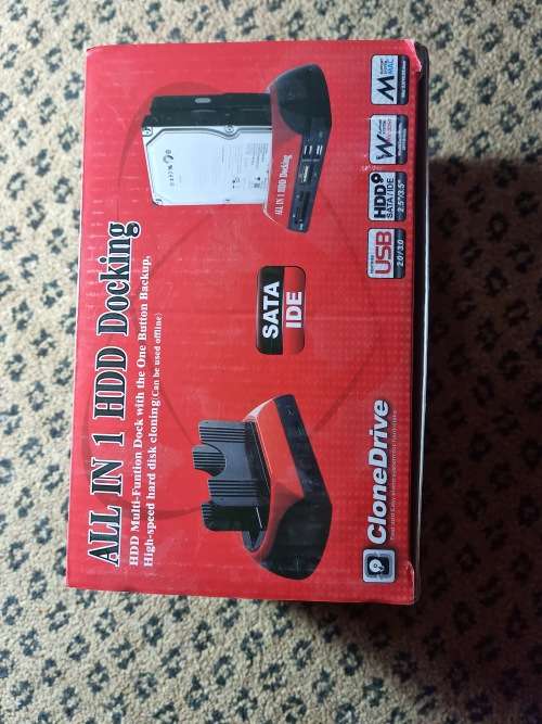 All in 1 HDD Docking station.