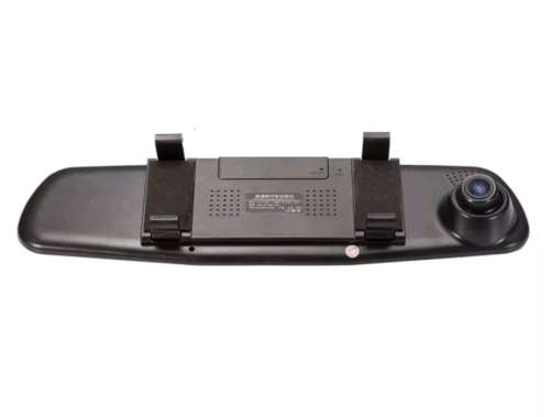 4.3'' 1080P Dual Lens Car Auto DVR Mirror Dash Cam Recorder+Rear View Camera Kit