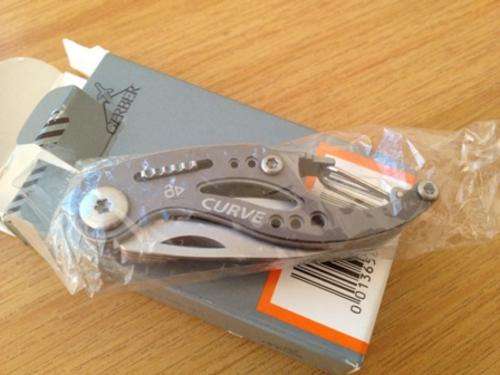 Small Pocket Knife 22-30-000149 Gerber Curve Etch