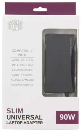 Slim Universal Laptop Charger / AC Adapter 90W
