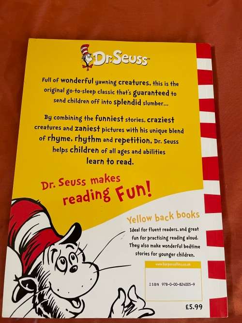 Dr Seuss Sleep book