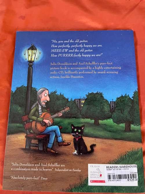 Julia Donaldson Tabby mcTat includes CD