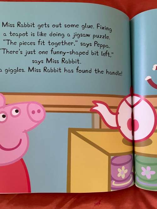 Mr bull in a china shop Peppa Pig