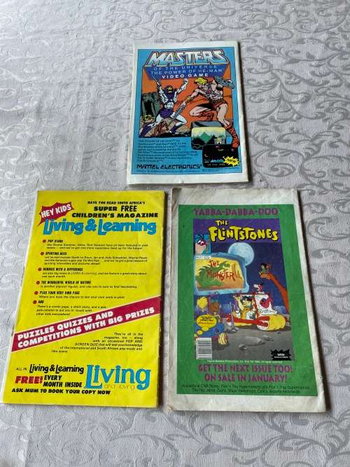 3 x comic books as shown
