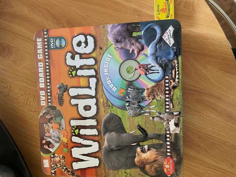 Wildlife DVD  boardgame