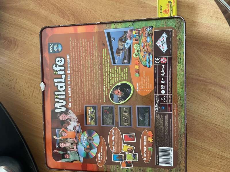 Wildlife DVD  boardgame