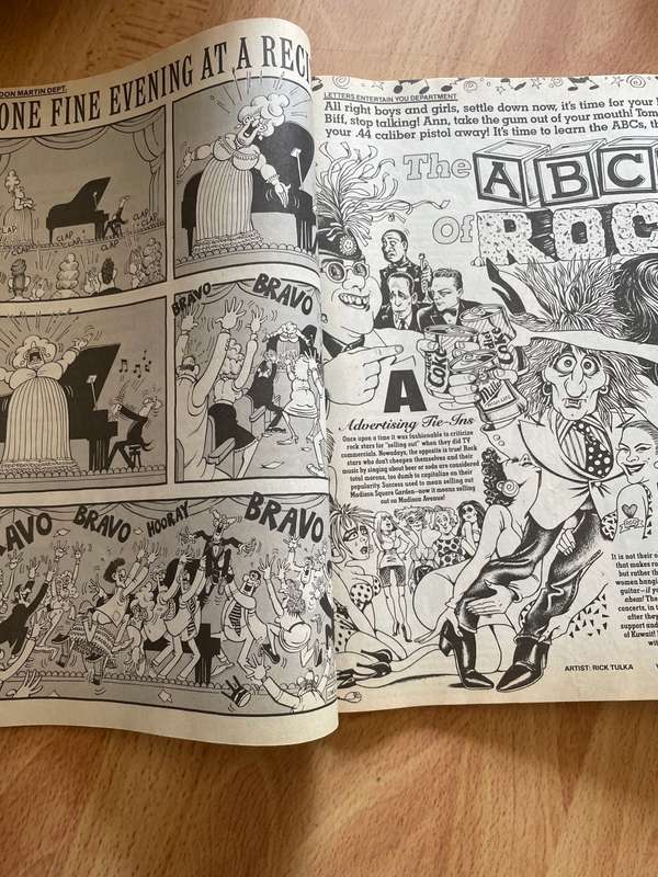 Mad the music comic book