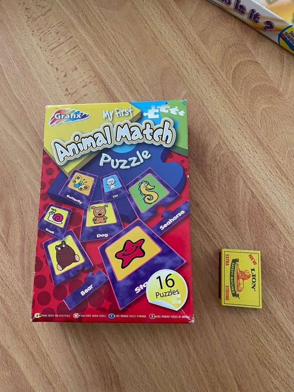 Animal match puzzle