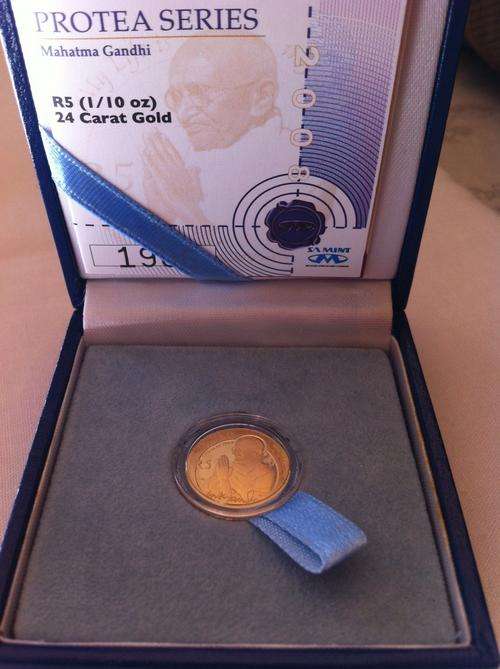 2008 Gandhi 1/10th ounce