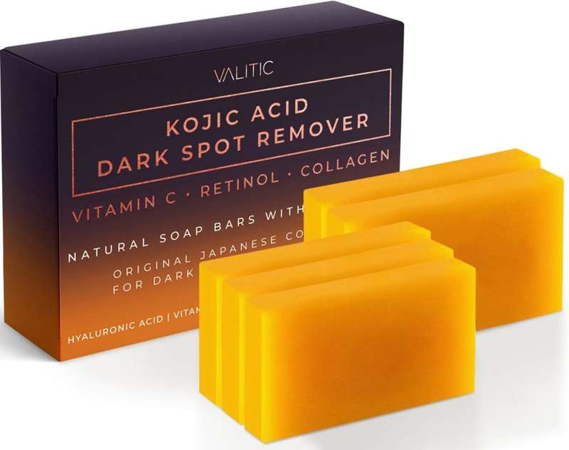 VALITIC KOJIC ACID DARK SPOT REMOVER [5PACK] SOAP BARS