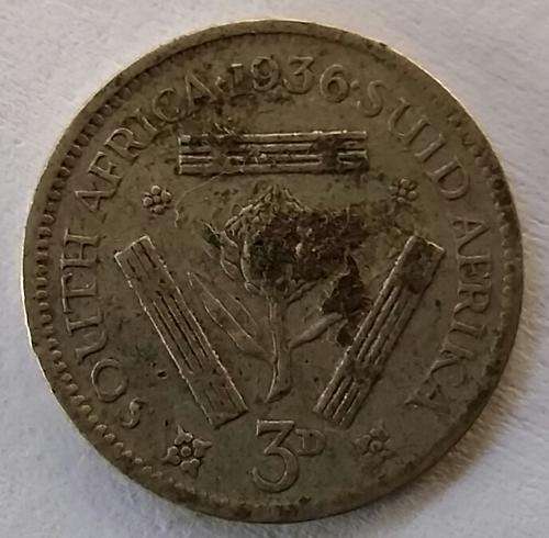 3 pence/tickey  SPECIAL *** 1936***