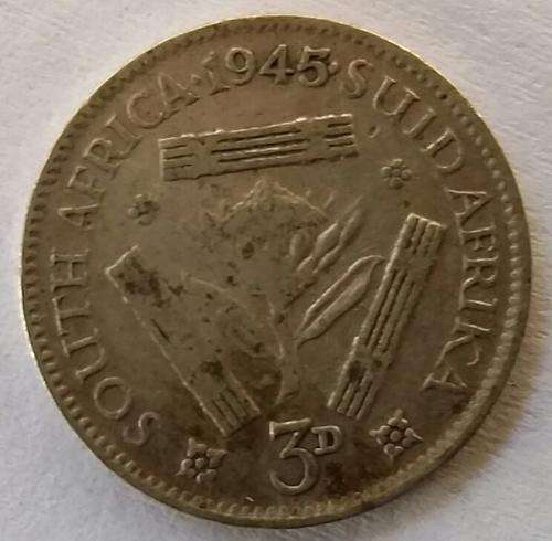 3 pence/tickey  SPECIAL *** 1945***