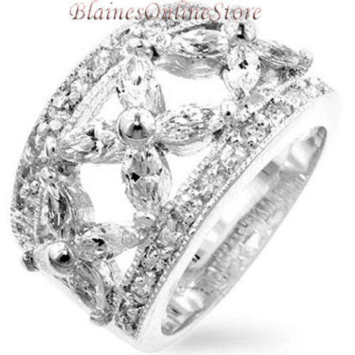 STUNNING 4.42CTW BRILLIANT STAR CUT DIAMOND RING!