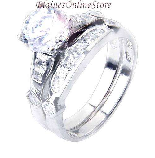 STUNNING 3,60CTW ENGAGEMENT "WEDDING RING SET"