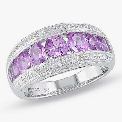 BRILLIANT CUT SIMULATED GEMSTONE ENGAGEMENT RING size 5,6,7,8