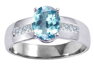 *BRILLIANT CUT 2.62CTW SIMULATED GEMSTONE FASHION RING*