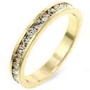*STUNNING 2.32CTW ETERNITY BAND SIMULATED DIAMOND RING*