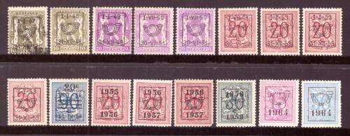 Belgium Pre Cancels 1947 - 1964