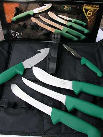 R1 Start!!! 5 X SA HUNTERS 6 Piece Knife Set.